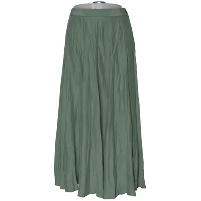 Maxi skirt (Green) from Kenzo Silk