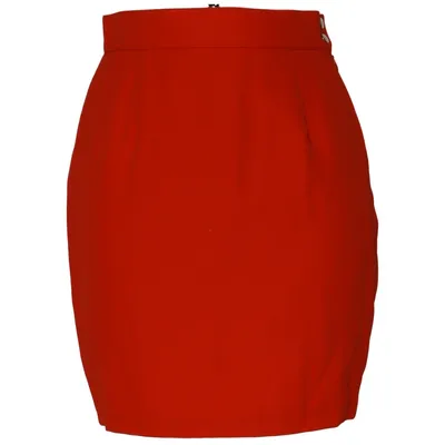 Rok (Rood) van Mugler Wol