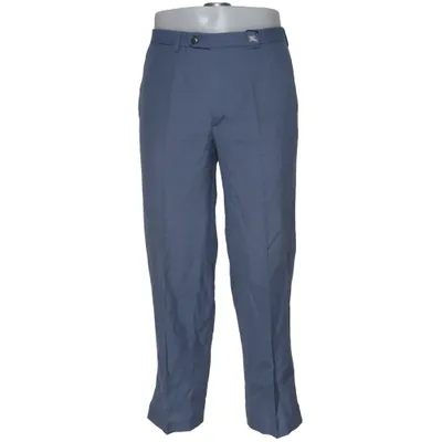 Suit pants (Blue) from Burberry Polyester, Wool