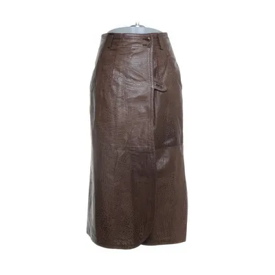 Wikkelrok (Bruin) van Jil Sander Leer