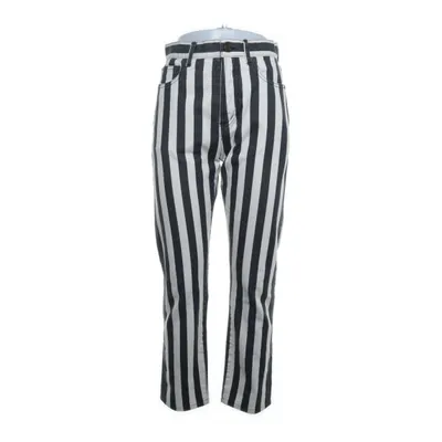 Spijkerbroek (Wit, Zwart) van Saint Laurent Katoen