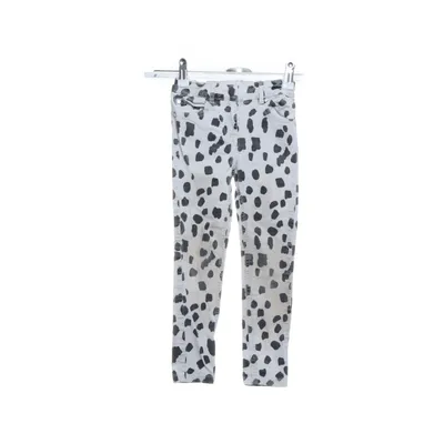 Corduroy broek (Wit, Zwart) van Stella McCartney Kids