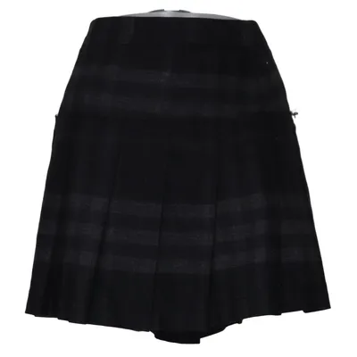 Skirt (Black, Gray) from Burberry Brit Elastane, Polyamide, Polyester