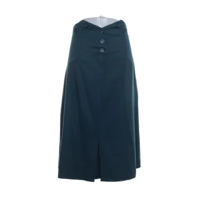 Kjol (Turkos) från Emmy Polyester, Viskos, Elastan