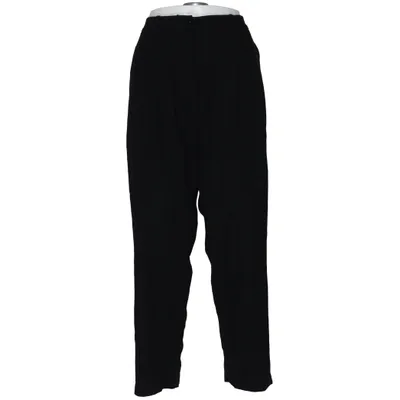 Kostuumbroek (Zwart) van Ann Demeulemeester Viscose, Wol