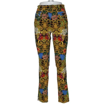 Pantalon (Multicolore) de Versace Jeans Couture Coton, Élasthane, Polyester