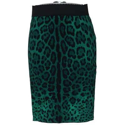 Skirt (Green, Black) from Dolce & Gabbana