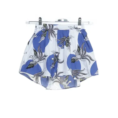 Skirt (White, Blue) from Kenzo Cotton