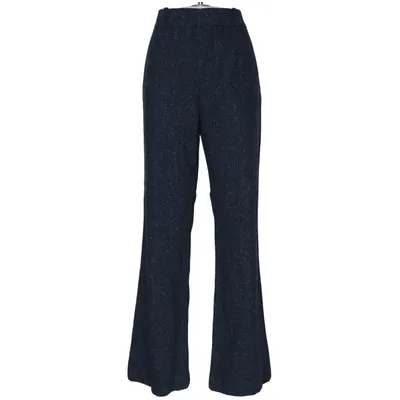 Suit pants (Blue) from Chloé Silk, Wool