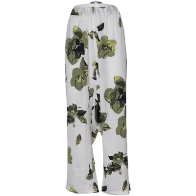 Palazzo broek (Wit, Groen) van Alessa W Collection Polyester