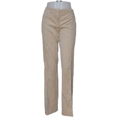 Pants (Beige) from Versace Cotton, Elastane, Wool