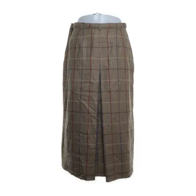 Maxi skirt (Brown, Blue, Red) from Burberry Wool, Viscose
