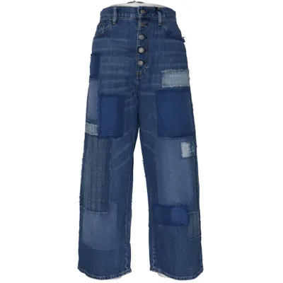 Jeans (The Wide Leg Crop) from Polo Ralph Lauren Cotton