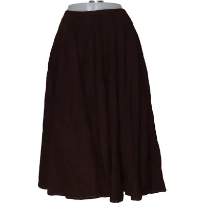 Maxi skirt (Brown) from Bottega Veneta Linen