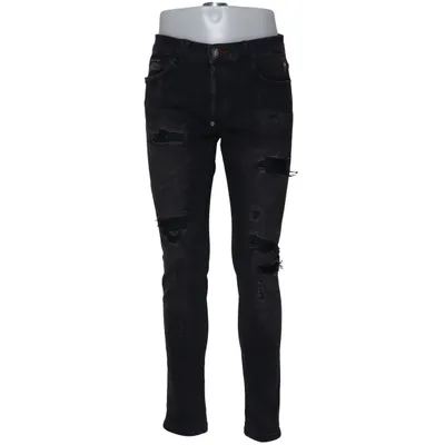 Jeans (Sort) fra Philipp Plein Bomuld, Elastan, Polyester, Polyurethan, Viscose