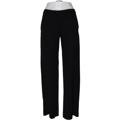 Pantalon patte d'éléphant (Noir) de Chloé Élasthane, Laine