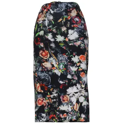 Nederdel (Sort, Flerfarvet) fra Alexander McQueen