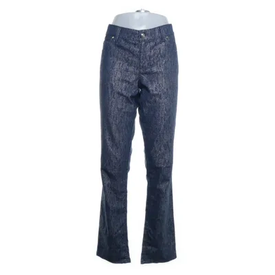 Byxor (Blå, Silverfärgad) från Versace Jeans Bomull, Elastan, Polyester