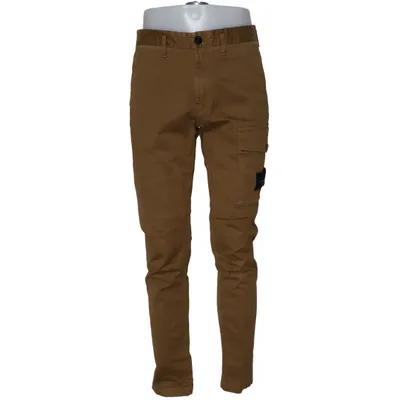 Cargo broek (Bruin) van Stone Island Katoen, Elastaan