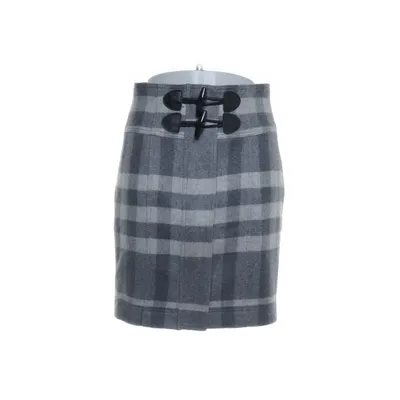 Kjol (Grå, Vit) från Burberry Kupro, Polyamid, Ull