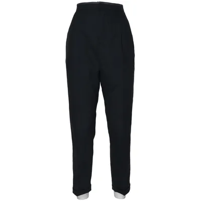 Suit pants (Black) from Chloé Cotton, Elastane, Wool
