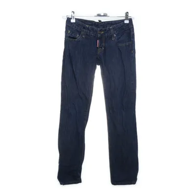 Spijkerbroek (Blauw) van Dsquared Katoen, Linnen