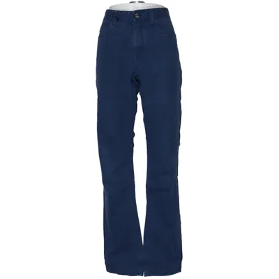 Broek (Blauw) van Loro Piana Katoen, Linnen