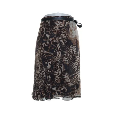 Jupe portefeuille (Marron, Noir, Multicolore) de Kenzo Polyester