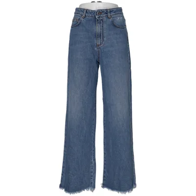 Spijkerbroek (Blauw) van MSGM Katoen, Polyester