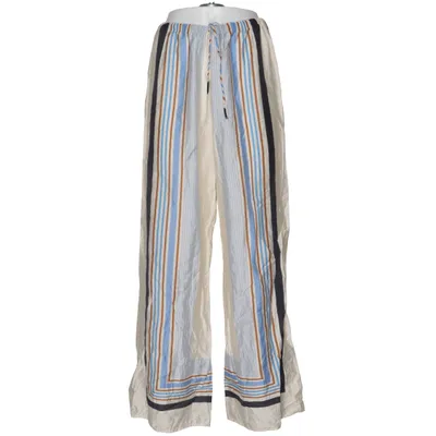 Palazzobyxor (Beige, Flerfärgad) från H&M Viskos, Polyester