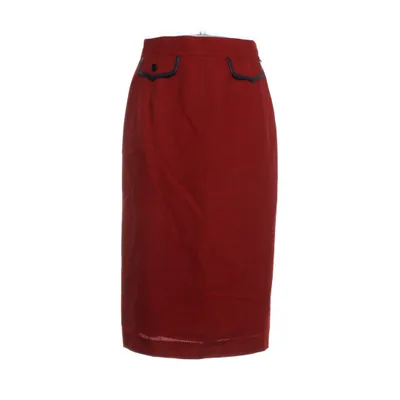 Kjol (Röd) från Etienne Aigner Polyester, Viskos, Ull