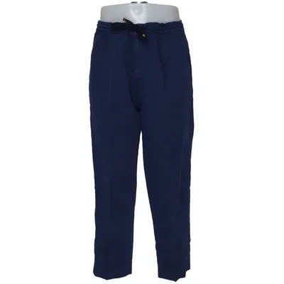 Pantalon (Bleu) de Brunello Cucinelli Coton, Lin