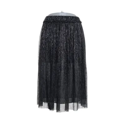 Kjol (Svart, Silverfärgad) från Isabel Marant Étoile Metallfiber, Polyester