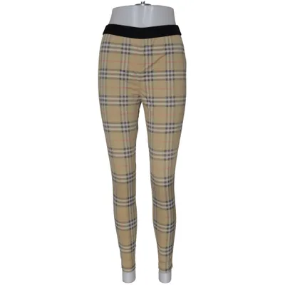 Bukser (Beige, Flerfarvet) fra Burberry Elastan, Polyamid, Polyester