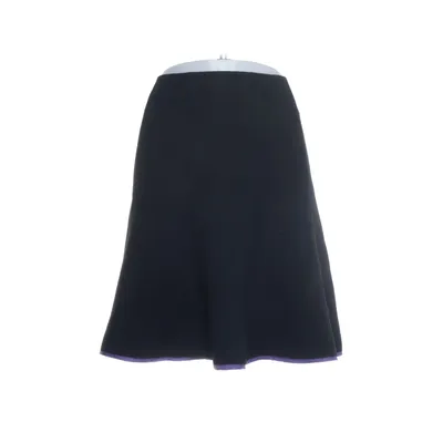 Skirt (Black) from Prada Silk, Wool, Viscose