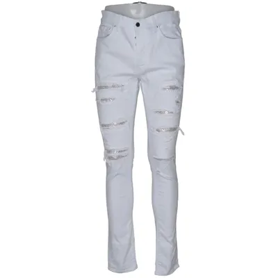 Jeans (Vit) från AMIRI Bomull, Elastan