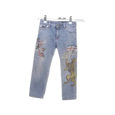 Jeans (Blå) fra Dolce & Gabbana Bomuld, Elastan