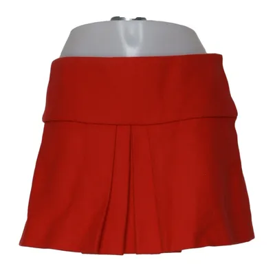 Jupe (Rouge) de Miu Miu Polyamide, Polyester, Viscose, Laine