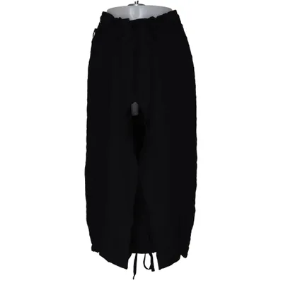 Rok (Zwart) van Yohji Yamamoto Viscose, Wol