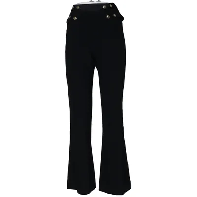 Pantalon patte d'éléphant (Noir) de Pierre Balmain Élasthane, Polyester, Viscose