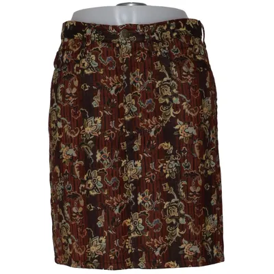 Jupe (Rouge, Marron, Multicolore) de Kenzo Jeans Polyester, Viscose