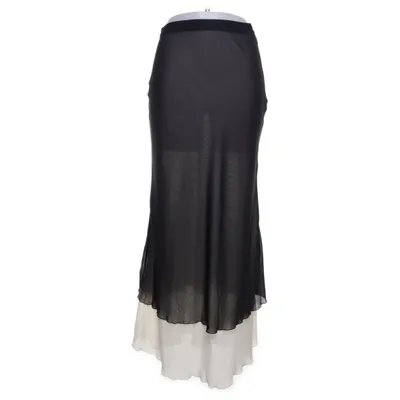 Jupe longue (Noir, Beige) de Moschino Jeans Polyester
