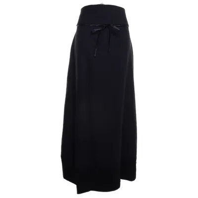 Maxi skirt (Black) from Kenzo Jungle Wool, Nylon, Cashmere, Elastane, Acetate