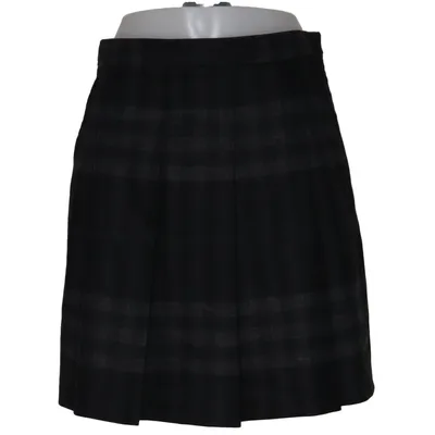 Nederdel (Sort, Grå) fra Burberry Brit Elastan, Polyamid, Polyester, Uld