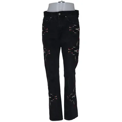 Jeans (Black, Multicolored) from Isabel Marant pour H&M Cotton