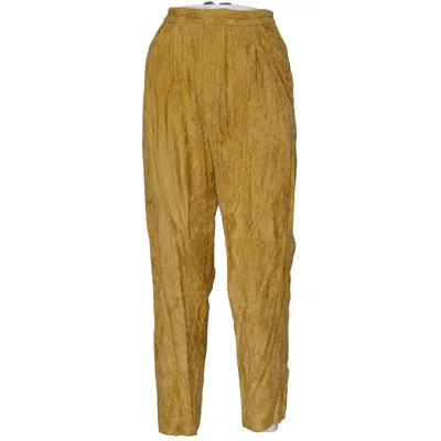 Corduroy broek (Geel) van Isabel Marant Katoen, Viscose