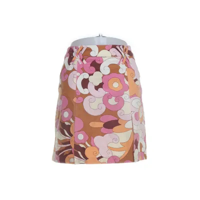 Kjol (Beige, Flerfärgad) från Dolce & Gabbana Bomull, Linne, Polyester, Viskos