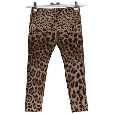 Leggings (Beige, Mehrfarbig) von Dolce & Gabbana Baumwolle, Elasthan