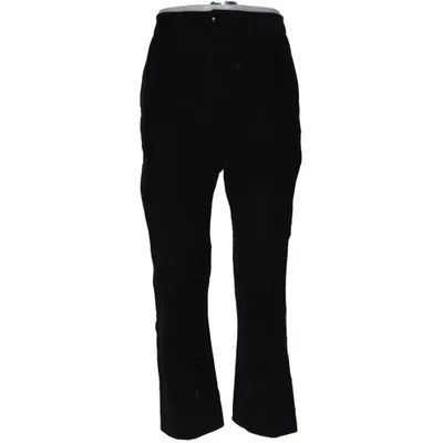 Corduroy broek (Zwart) van Thomas Burberry Katoen, Modal, Polyamide, Polyester