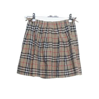 Nederdel (Beige, Flerfarvet) fra Burberry Bomuld